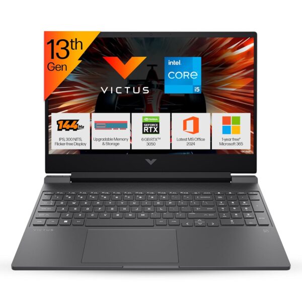 HP Victus Gaming Laptop 39.6cm (15.6) 15-fa2700TX, Mica Silver