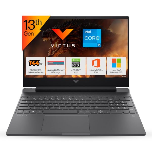 HP Victus Gaming Laptop 39.6cm (15.6") 15-fa2703TX, Mica silver