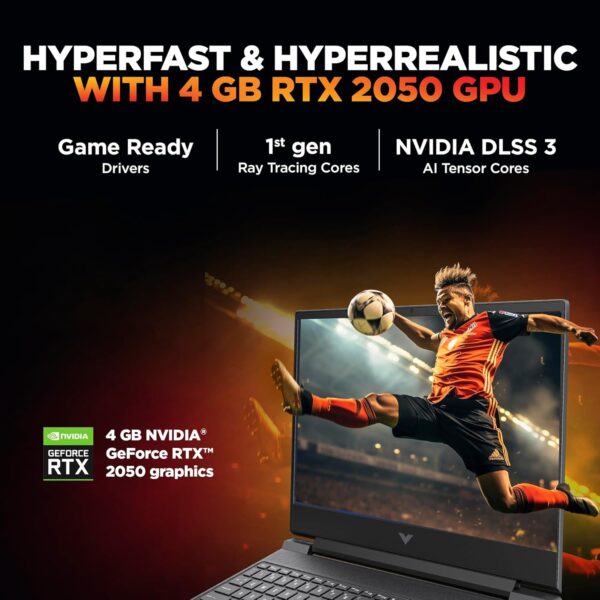 HP Victus Gaming Laptop 39.6cm (15.6") 15-fa2703TX, Mica silver - Image 4