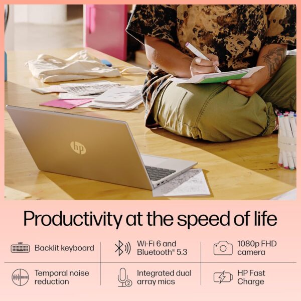 HP Laptop 39.6 cm (15.6") 15-fd0534TU, Silver - Image 5
