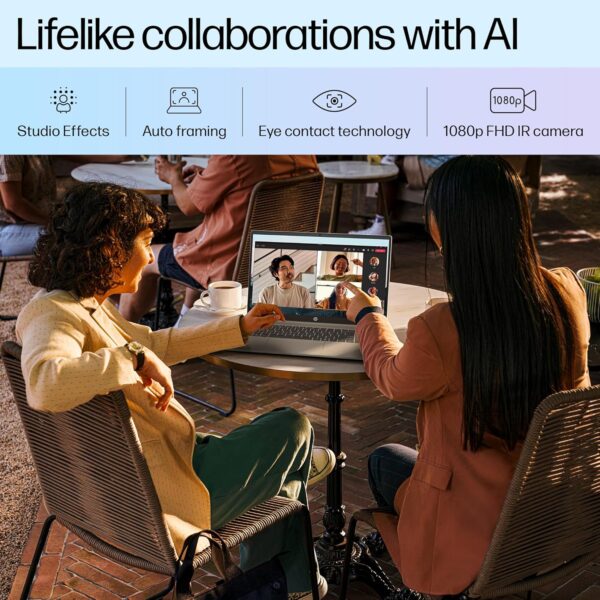 HP Pavilion 40.6 cm (16") Laptop 16-af0015TU, Silver - Image 5