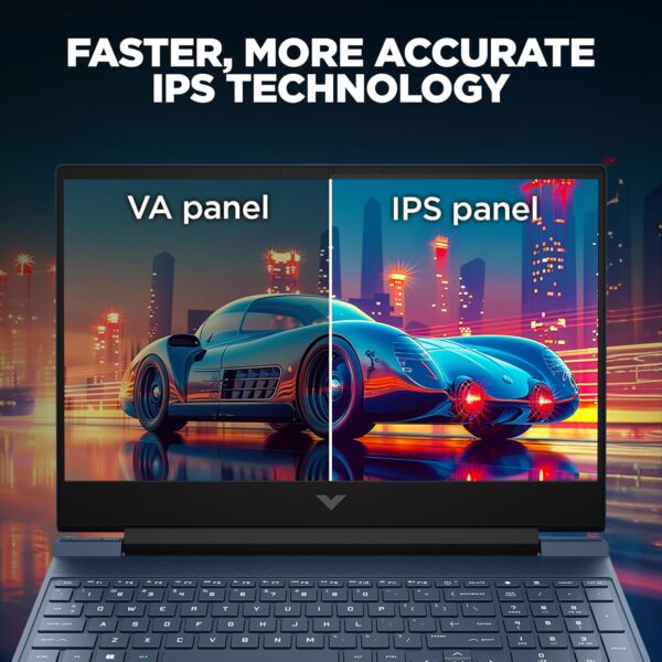 HP Victus 39.6cm (15.6") Gaming Laptop 15-fa1412TX, Performance Blue - Image 7