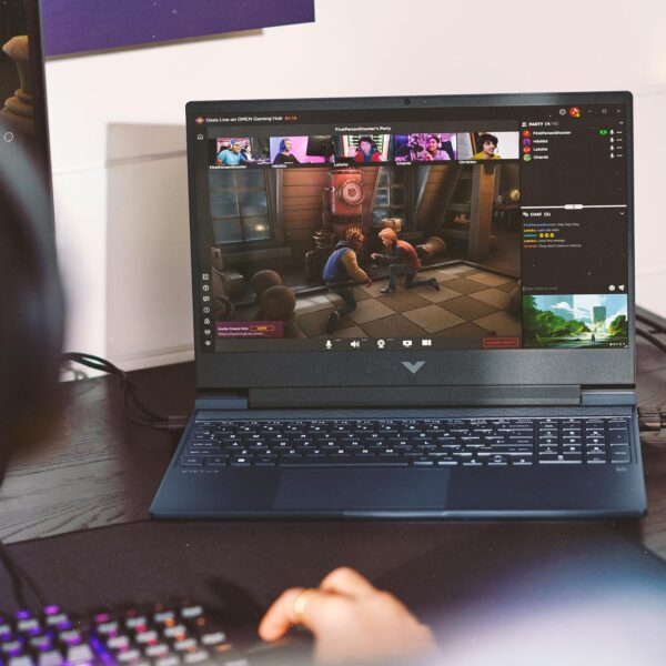 HP Victus Gaming Laptop 39.6cm (15.6") 15-fa2090TX, Mica silver - Image 8