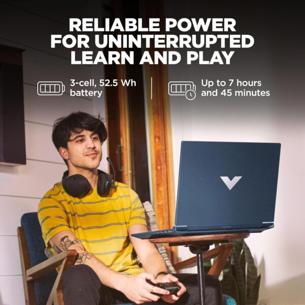 HP Victus Gaming Laptop 39.6 cm (15.6) 15-fa1413TX, Performance Blue - Image 8