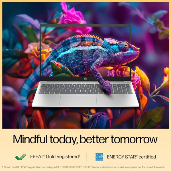 HP Laptop 39.6 cm (15.6") 15-fc0476AU, Silver - Image 10