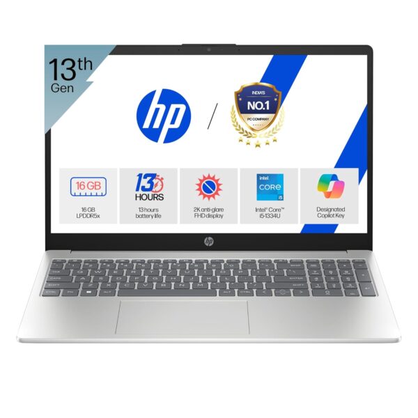HP OmniBook 5 Laptop 40.6 cm (16") diagonal 16-ba1008TU, Silver