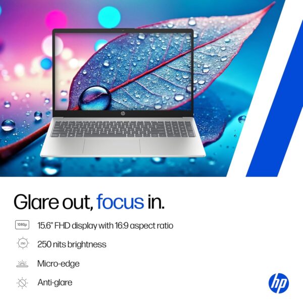 HP Laptop 39.6 cm (15.6) 15-fd0552TU, Silver - Image 4