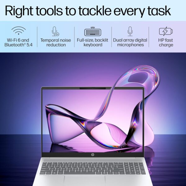 HP OmniBook 5 Laptop 40.6 cm (16") diagonal 16-ba1008TU, Silver - Image 7