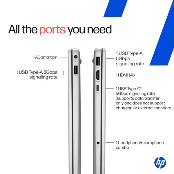 HP Laptop 39.6 cm (15.6) 15-fd0640TU, Silver - Image 8