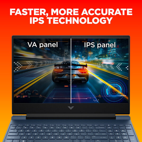 HP Victus 39.6cm (15.6) Gaming Laptop 15-fa1327TX, Performance Blue - Image 8