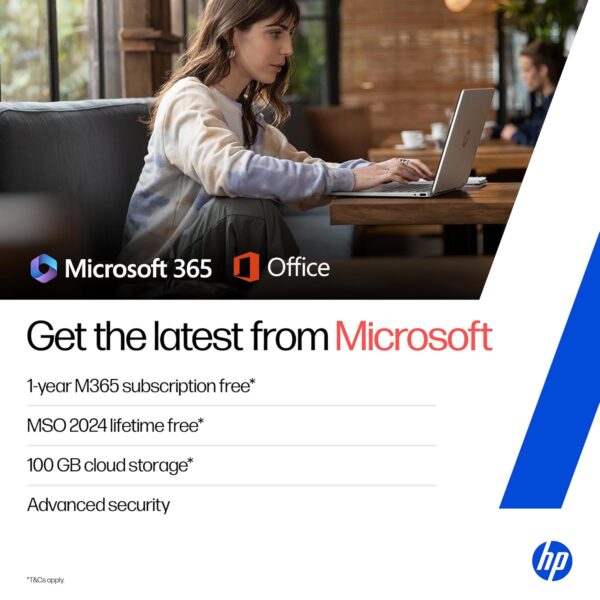 HP Laptop 39.6 cm (15.6) 15-fd0549TU, Silver - Image 9