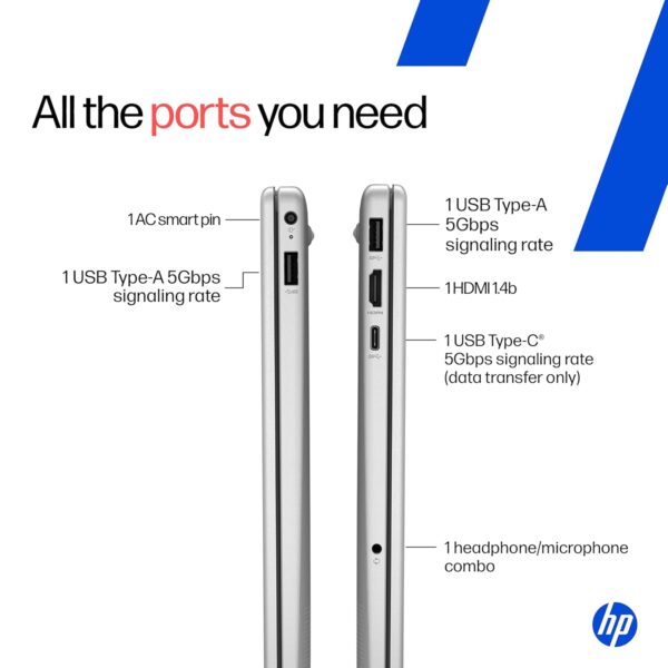 HP Laptop 39.6 cm (15.6) 15-fd0549TU, Silver - Image 10