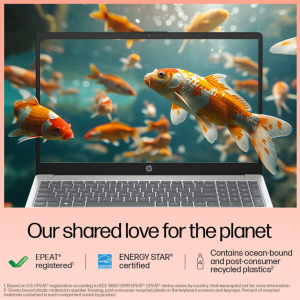 HP Laptop 39.6 cm (15.6) 15-fd1096TU, Silver - Image 11