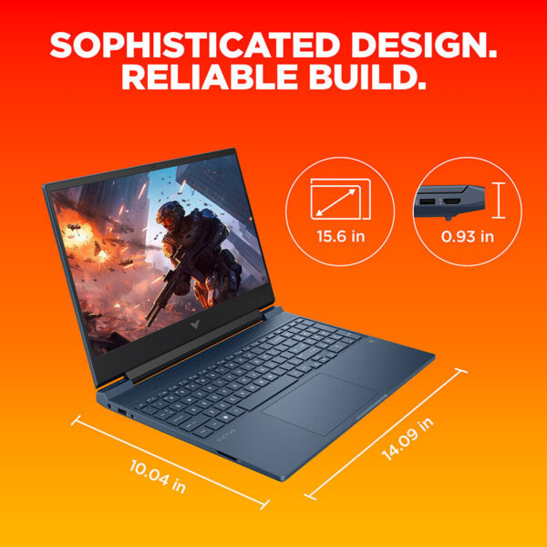 HP Victus 39.6cm (15.6) Gaming Laptop 15-fa1327TX, Performance Blue - Image 12