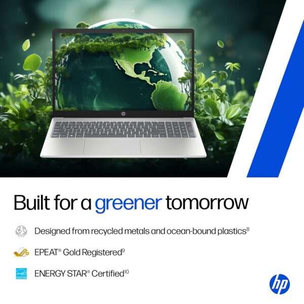 HP Laptop 39.6 cm (15.6) 15-fd0552TU, Silver - Image 13